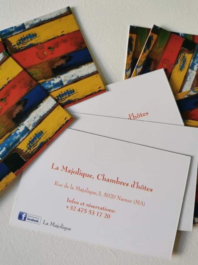 La Majolique Bed & Breakfast Namur Ngoại thất bức ảnh